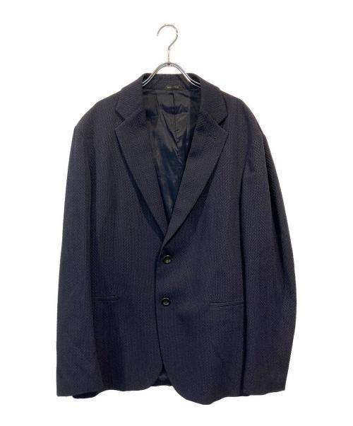 GIORGIO ARMANI（ジョルジョアルマーニ）GIORGIO ARMANI (ジョルジョアルマーニ) 2Bシングルジャケット ネイビー サイズ:SIZE 52の古着・服飾アイテム