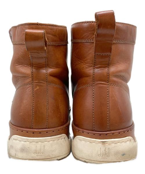 dunhill（ダンヒル）dunhill (ダンヒル) フロントジップブーツ ブラウン サイズ:SIZE 42 1/2の古着・服飾アイテム
