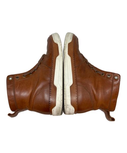 dunhill（ダンヒル）dunhill (ダンヒル) フロントジップブーツ ブラウン サイズ:SIZE 42 1/2の古着・服飾アイテム