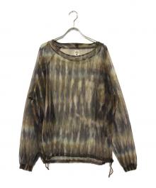 South2 West8（サウスツー ウエストエイト）の古着「メッシュカットソー」｜グリーン