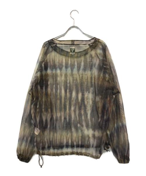 South2 West8（サウスツー ウエストエイト）south2 west8 (サウスツー ウエストエイト) メッシュカットソー グリーン サイズ:-の古着・服飾アイテム