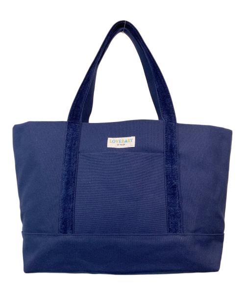 FEILER（フェイラー）FEILER (フェイラー) オールドテディ ワッペントートバッグ ネイビーの古着・服飾アイテム