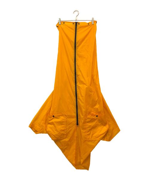 ISSEY MIYAKE（イッセイミヤケ）ISSEY MIYAKE (イッセイミヤケ) AIR Series Deformation Zip Wide Coat オレンジ サイズ:SIZE 2の古着・服飾アイテム