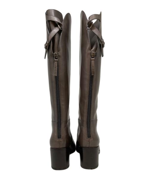 SARTORE（サルトル）SARTORE (サルトル) ロングブーツ ブラウン サイズ:SIZE 36 1/2の古着・服飾アイテム