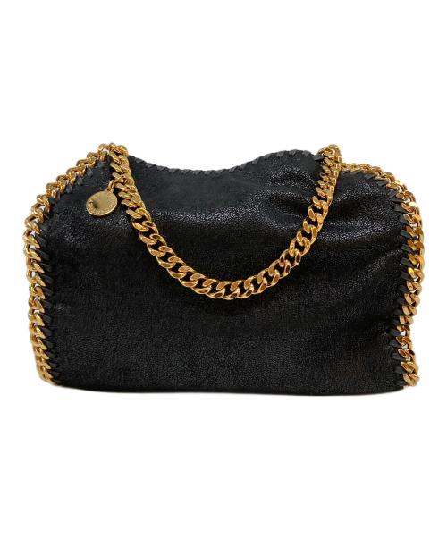 STELLA McCARTNEY（ステラマッカートニー）STELLA McCARTNEY (ステラマッカートニー) ファラベラチェーンショルダーバッグ ゴールド×ブラックの古着・服飾アイテム