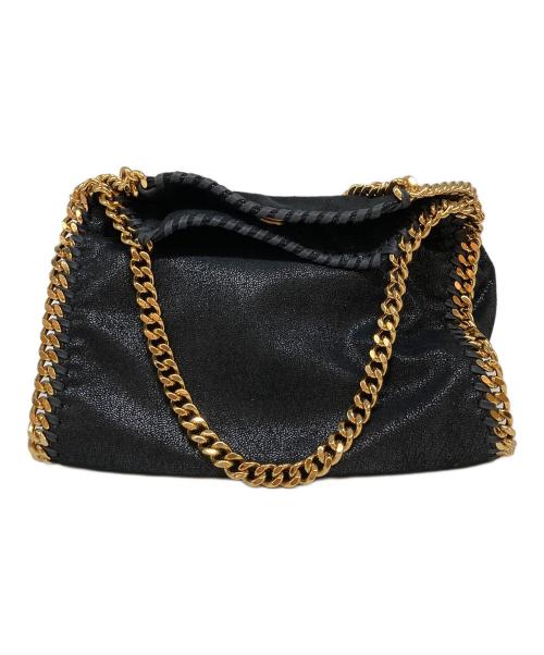 STELLA McCARTNEY（ステラマッカートニー）STELLA McCARTNEY (ステラマッカートニー) ファラベラチェーンショルダーバッグ ゴールド×ブラックの古着・服飾アイテム