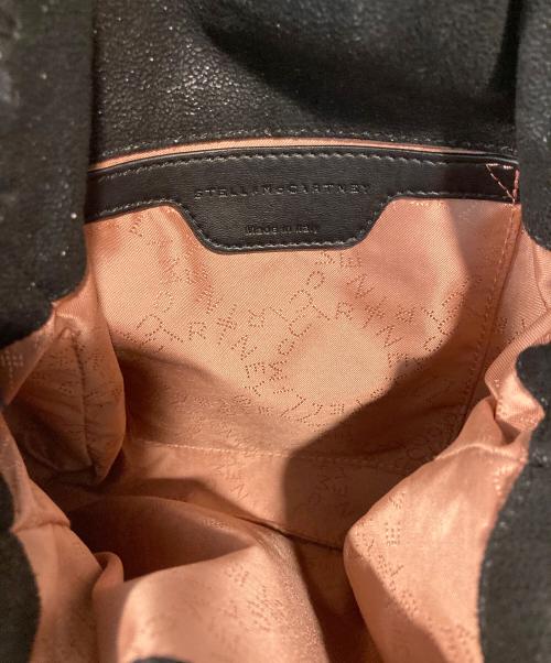 STELLA McCARTNEY（ステラマッカートニー）STELLA McCARTNEY (ステラマッカートニー) ファラベラチェーンショルダーバッグ ゴールド×ブラックの古着・服飾アイテム