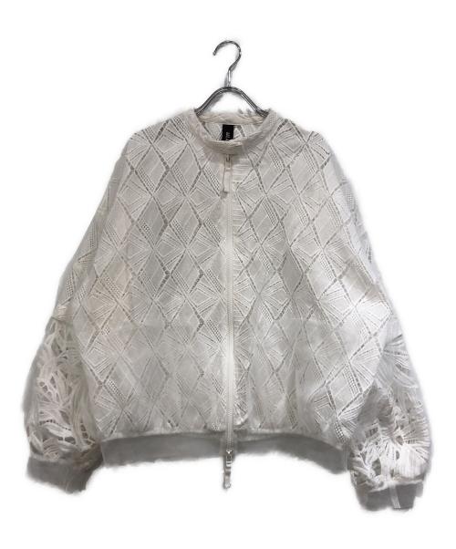 AULA AILA（アウラアイラ）AULA AILA (アウラアイラ) LOOSE LACE SHIRT ホワイト サイズ:SIZE 0の古着・服飾アイテム
