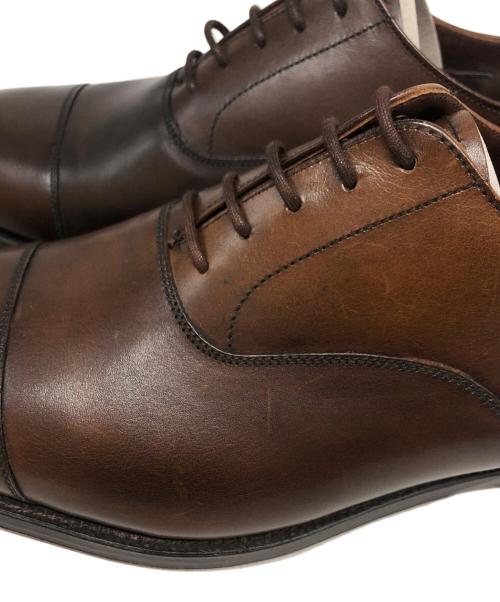 Crockett & Jones（クロケット＆ジョーンズ）Crockett & Jones (クロケット＆ジョーンズ) ケント内羽根ストレートチップシューズ ダークブラウン サイズ:9E ラスト「341」の古着・服飾アイテム