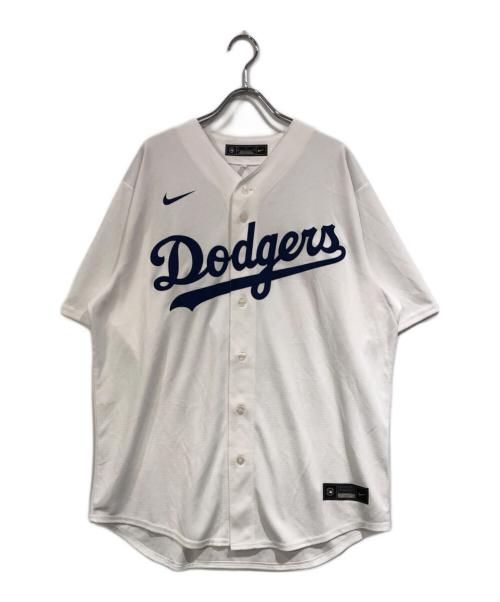 NIKE（ナイキ）NIKE (ナイキ) ロサンゼルス・ドジャース レプリカユニフォーム 大谷翔平 ホワイト サイズ:SIZE Lの古着・服飾アイテム