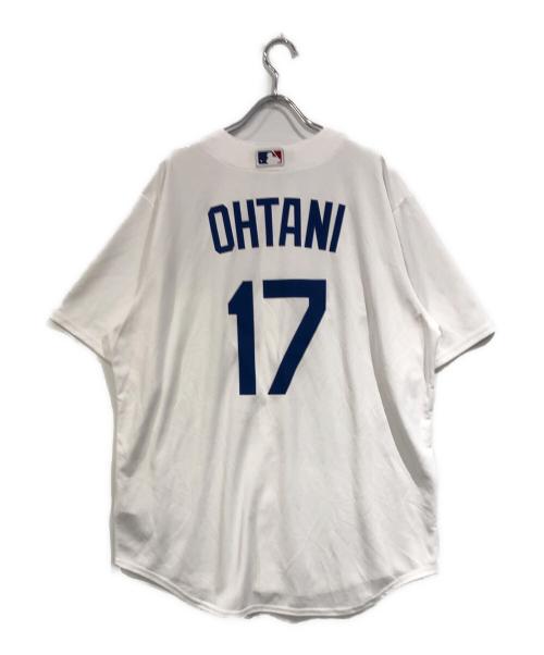 NIKE（ナイキ）NIKE (ナイキ) ロサンゼルス・ドジャース レプリカユニフォーム 大谷翔平 ホワイト サイズ:SIZE Lの古着・服飾アイテム