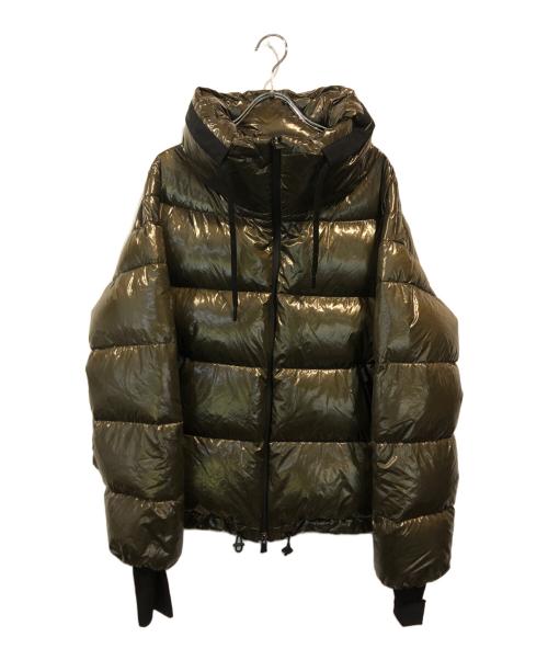 HERNO（ヘルノ）HERNO (ヘルノ) Hooded Laminar Down Jacket オリーブ サイズ:42 未使用品の古着・服飾アイテム