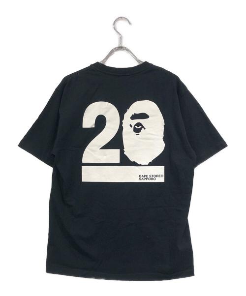 A BATHING APE（ア ベイシング エイプ）A BATHING APE (ア ベイシング エイプ) プリントTシャツ ブラック サイズ:SIZE Mの古着・服飾アイテム