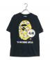 A BATHING APE（ア ベイシング エイプ）の古着「プリントTシャツ」｜ブラック