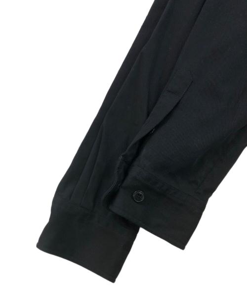 KENZO（ケンゾー）KENZO (ケンゾー) ハッチティテルホタンシャツ ブラック サイズ:SIZE 40の古着・服飾アイテム