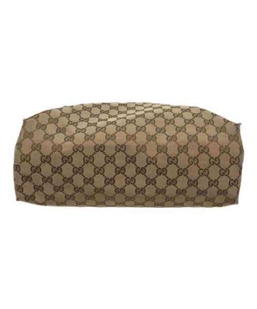 GUCCI（グッチ）GUCCI (グッチ) キャンバショルダーバッグ ベージュの古着・服飾アイテム