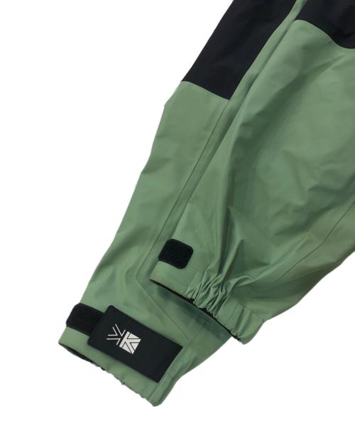 Karrimor（カリマー）Karrimor (カリマー) ゴアテックス3Lマウンテンパーカー グリーン×ブラック SAGE LEAF サイズ:SIZE Mの古着・服飾アイテム