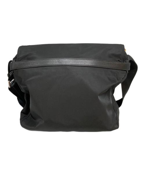 TUMI（トゥミ）TUMI (トゥミ) プレートナイロンフラップショルダーバッグ ブラックの古着・服飾アイテム