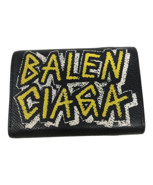 BALENCIAGA（バレンシアガ）BALENCIAGA (バレンシアガ) 2つ折り財布 ブラックの古着・服飾アイテム