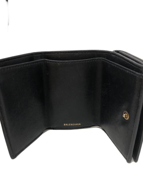 BALENCIAGA（バレンシアガ）BALENCIAGA (バレンシアガ) 2つ折り財布 ブラックの古着・服飾アイテム