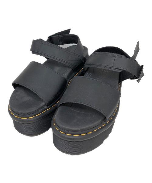 Dr.Martens（ドクターマーチン）Dr.Martens (ドクターマーチン) VOSS クァッド サンダル ブラック サイズ:SIZE UK6の古着・服飾アイテム