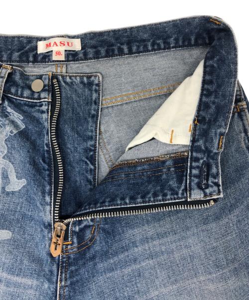 masu（エムエーエスユー）MASU (エムエーエスユー) MASUBOYS BAGGY JEANS インディゴ サイズ:50の古着・服飾アイテム