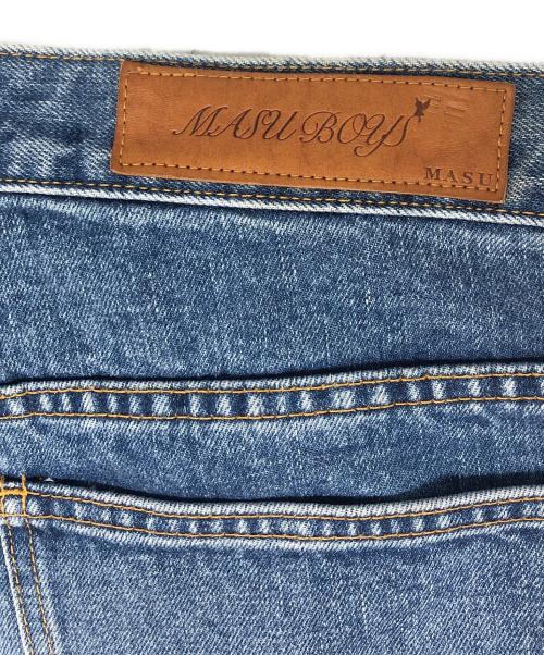masu（エムエーエスユー）MASU (エムエーエスユー) MASUBOYS BAGGY JEANS インディゴ サイズ:50の古着・服飾アイテム
