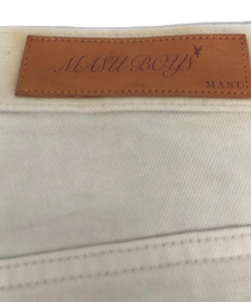 masu（エムエーエスユー）MASU (エムエーエスユー) MASUBOYS BAGGY JEANS GARMENT DYE ベージュ サイズ:48の古着・服飾アイテム
