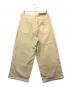 MASU (エムエーエスユー) MASUBOYS BAGGY JEANS GARMENT DYE ベージュ サイズ:48：18000円
