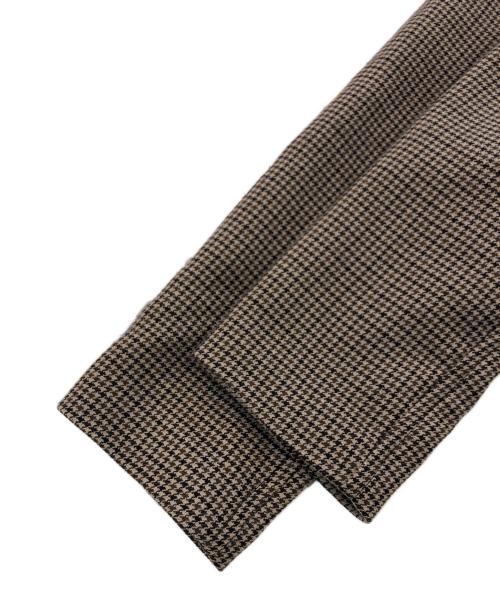 UNUSED（アンユーズド）UNUSED (アンユーズド) ガンクラブチェックコート ブラウン サイズ:SIZE 1の古着・服飾アイテム