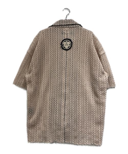 MINUS（マイナス）MINUS (マイナス) メッシュシャツ ベージュ サイズ:1の古着・服飾アイテム
