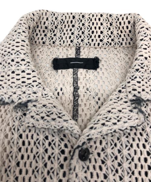 MINUS（マイナス）MINUS (マイナス) メッシュシャツ ベージュ サイズ:1の古着・服飾アイテム