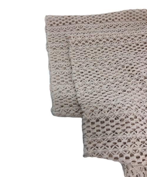 MINUS（マイナス）MINUS (マイナス) メッシュシャツ ベージュ サイズ:1の古着・服飾アイテム