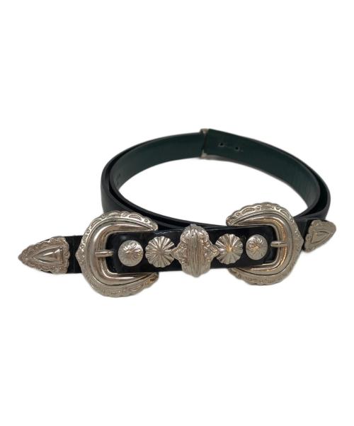 TOGA PULLA（トーガ プルラ）TOGA PULLA (トーガ プルラ) メタルコンチョベルト ブラックの古着・服飾アイテム