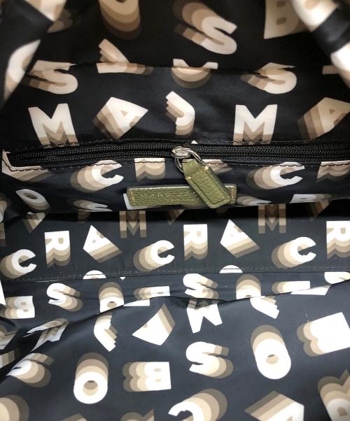 MARC JACOBS（マークジェイコブス）MARC JACOBS (マークジェイコブス) クルーザー レザー ラージ サッチェル バッグ カーキの古着・服飾アイテム