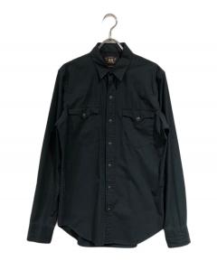 ブルーナボイン【美品】 ドゥ―ニーデニムシャツ ブラック XL 中古・古着通販】BRU NA BOINNE (ブルーナボイン) ドゥーニーデニム