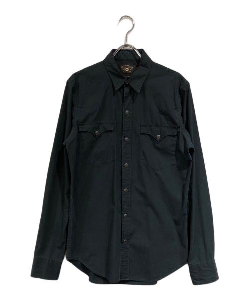 RRL（ダブルアールエル）RRL (ダブルアールエル) シャツ ブラック サイズ:SIZE Sの古着・服飾アイテム