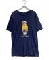 POLO RALPH LAUREN（ポロ・ラルフローレン）の古着「ポロベアプリントTシャツ」｜ネイビー