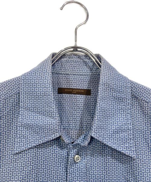 LOUIS VUITTON（ルイ ヴィトン）LOUIS VUITTON (ルイ ヴィトン) 半袖シャツ ブルー サイズ:SIZE 38の古着・服飾アイテム