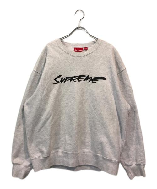 SUPREME（シュプリーム）Supreme (シュプリーム) Future Logo crewneck ホワイト サイズ:Lの古着・服飾アイテム