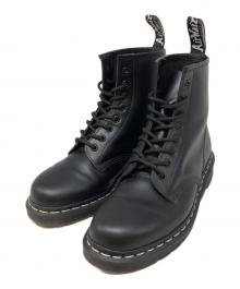 Dr.Martens（ドクターマーチン）の古着「ホワイトステッチ 8 ホール ブーツ」｜ブラック
