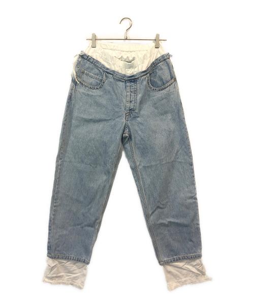 CRAIG GREEN（クレイグ グリーン）CRAIG GREEN (クレイグ グリーン) レイヤードデニムパンツ ブルー サイズ:SIZE Sの古着・服飾アイテム