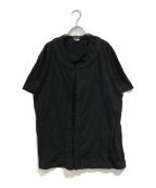 COMME des GARCONS HOMME PLUSコムデギャルソンオムプリュス）の古着「丸首シャツ」｜ブラック