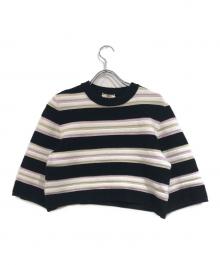 FENDI（フェンディ）の古着「クロップドカットソー」｜ホワイト