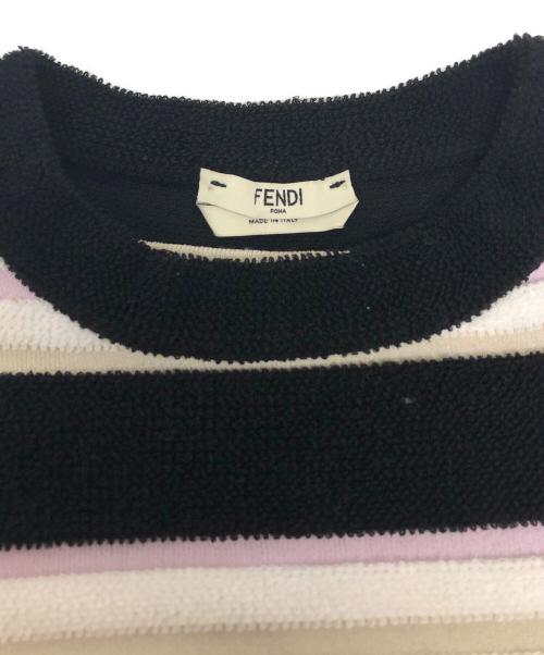 FENDI（フェンディ）FENDI (フェンディ) クロップドカットソー ホワイト サイズ:38の古着・服飾アイテム