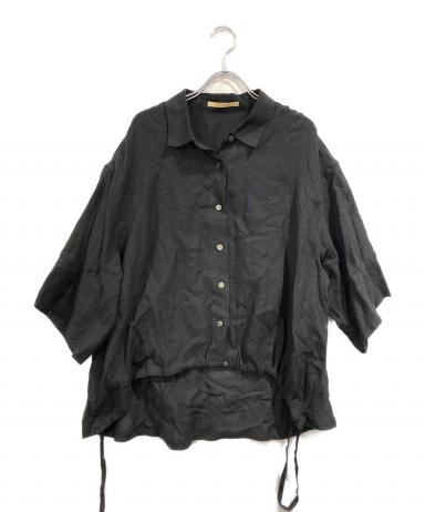 中古・古着通販】Curensology (カレンソロジー) リネンドロストシャツ 中古・古着通販】Curensology (カレンソロジー) リネンドロストシャツ