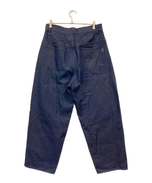 TTT MSW（ティー）TTT MSW (ティー) ワイドデニムパンツ インディゴ サイズ:SIZE Lの古着・服飾アイテム