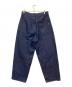 TTT MSW (ティー) ワイドデニムパンツ インディゴ サイズ:SIZE L：9000円