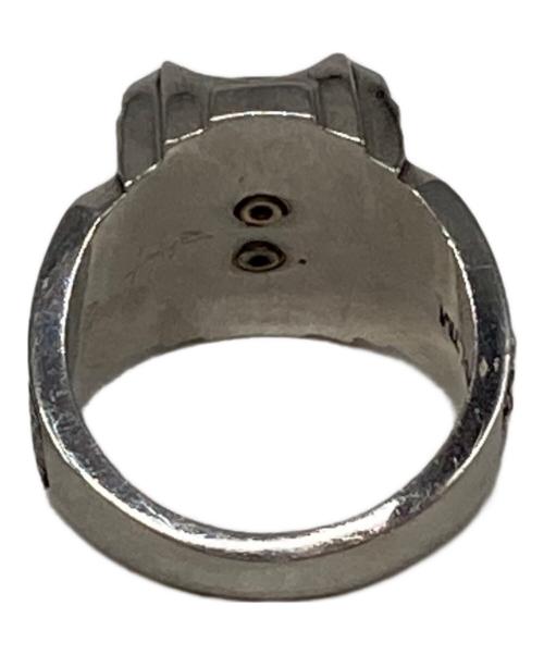 JOSTENS（ジャスティンズ）JOSTENS (ジャスティンズ) カレッジリング シルバー×オレンジ サイズ:16号の古着・服飾アイテム