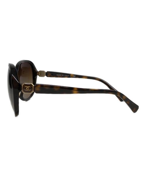 CHANEL（シャネル）CHANEL (シャネル) ココマークサングラス ブラウン サイズ:58□17-135の古着・服飾アイテム